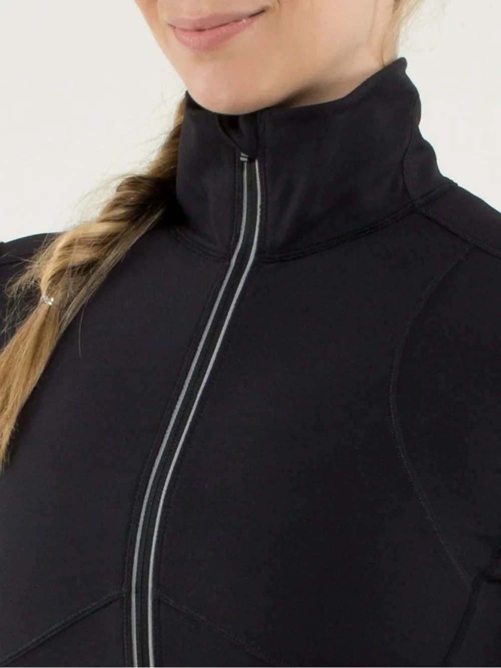 Lululemon Star Runner Long-Sleeve Black Half-Zip Athletic Top